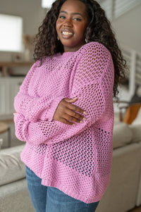 My Latest Love Loose Knit Sweater - Happily Ever Atchison Shop Co.