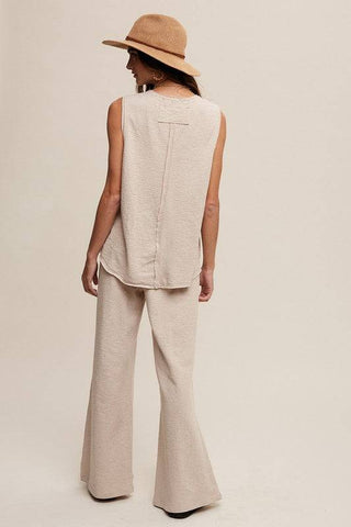 Soft Knit Tank and Sweat Pant Set - 1985 the VAULT Boutique