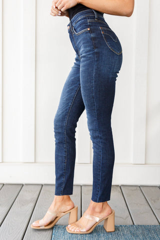 Nicole Tummy Control Skinny Jeans - Happily Ever Atchison Shop Co.