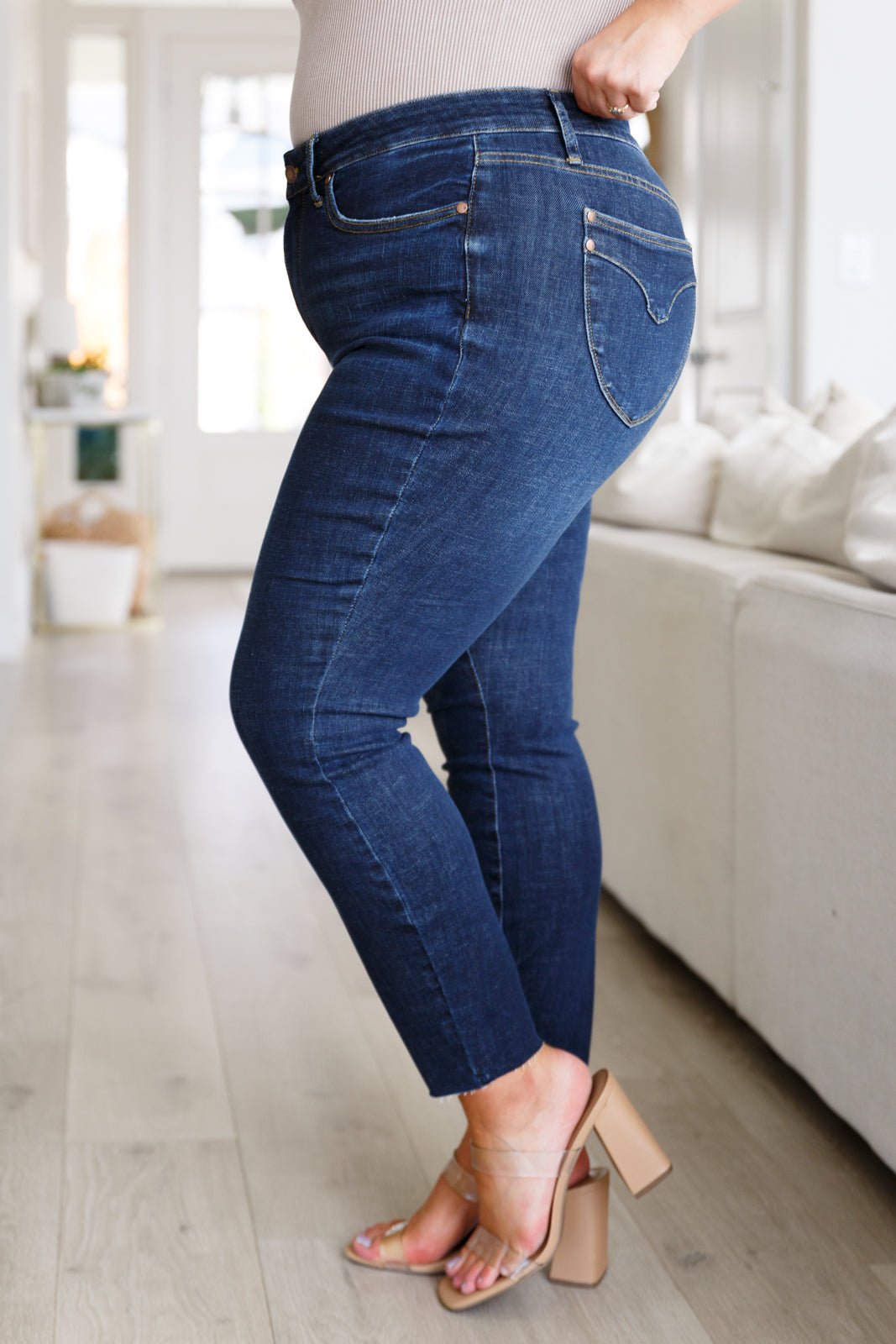 Nicole Tummy Control Skinny Jeans - Happily Ever Atchison Shop Co.