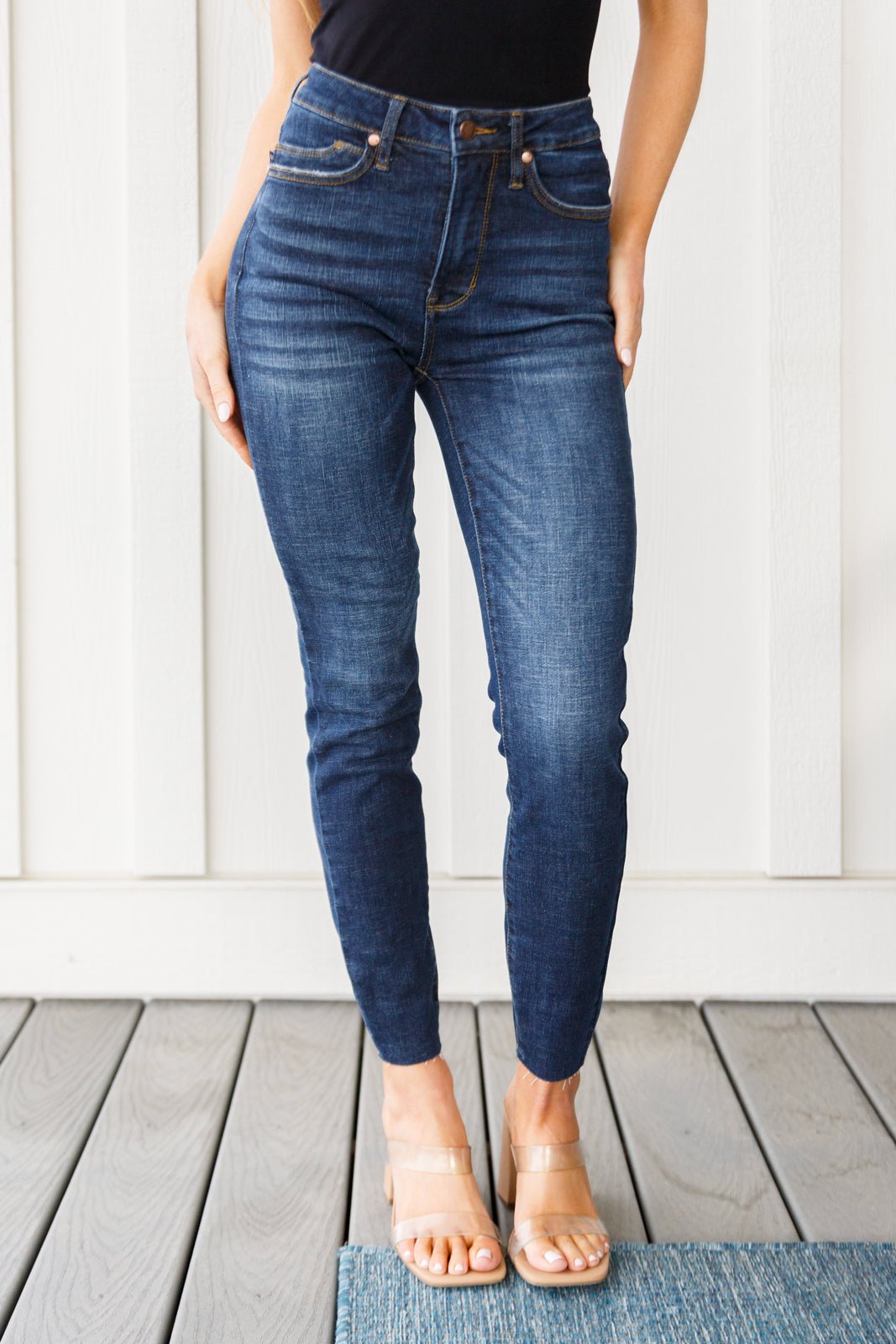 Nicole Tummy Control Skinny Jeans - Happily Ever Atchison Shop Co.