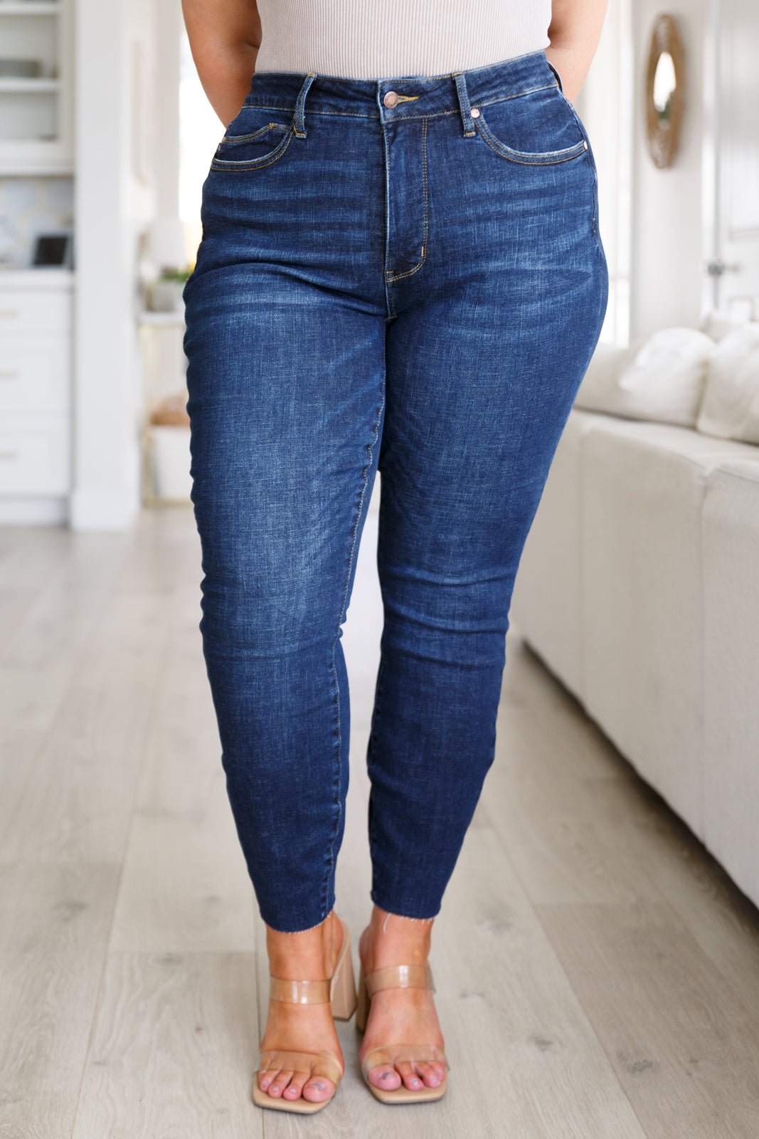 Nicole Tummy Control Skinny Jeans - Happily Ever Atchison Shop Co.