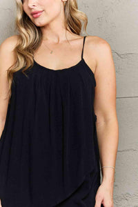 Ninexis Hang Loose Tulip Hem Cami Top - Happily Ever Atchison Shop Co.