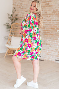 No Garden, No Problem Bubble Sleeve Dress - Happily Ever Atchison Shop Co.