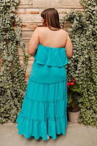 Oceans Of Bliss Dress in Blue - Happily Ever Atchison Shop Co.