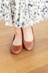 On Your Toes Ballet Flats in Camel - Happily Ever Atchison Shop Co.