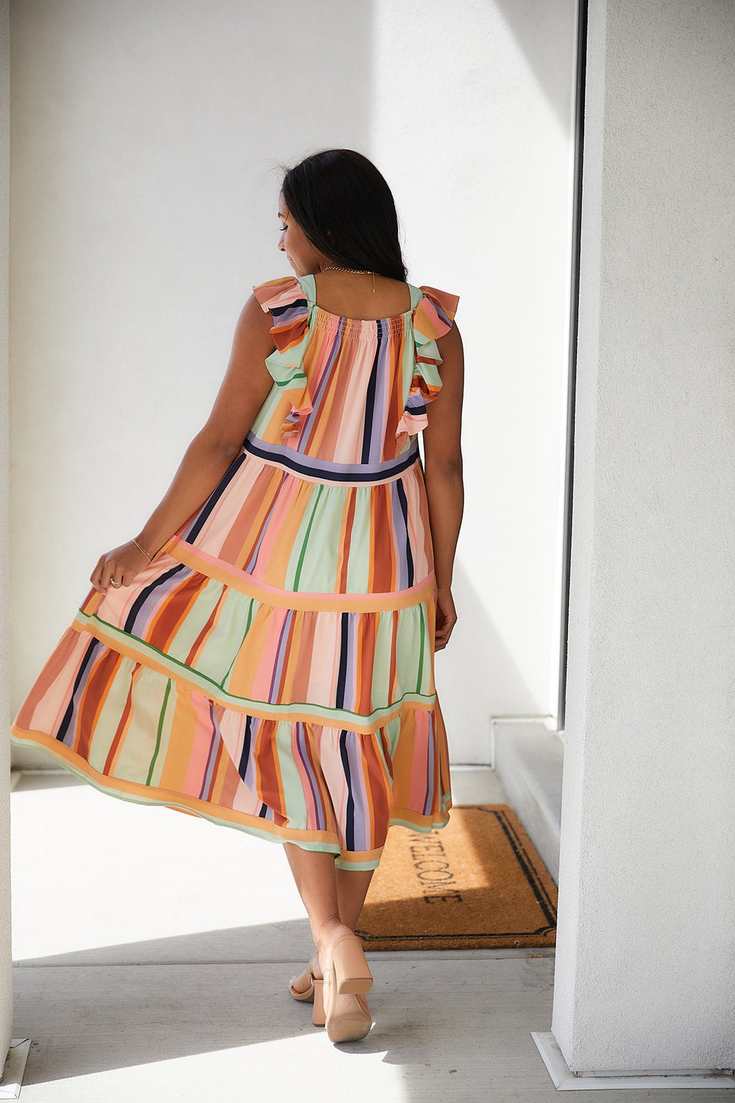 Painted Palette Midi Dress - Happily Ever Atchison Shop Co.