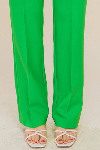 LOVE TREE High Waist Straight Pants - 1985 the VAULT Boutique