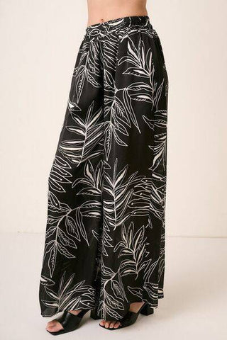 Mittoshop Printed Wide Leg Pants - 1985 the VAULT Boutique