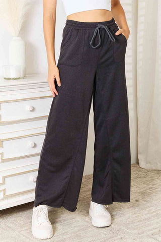 Basic Bae Wide Leg Pocketed Pants - 1985 the VAULT Boutique