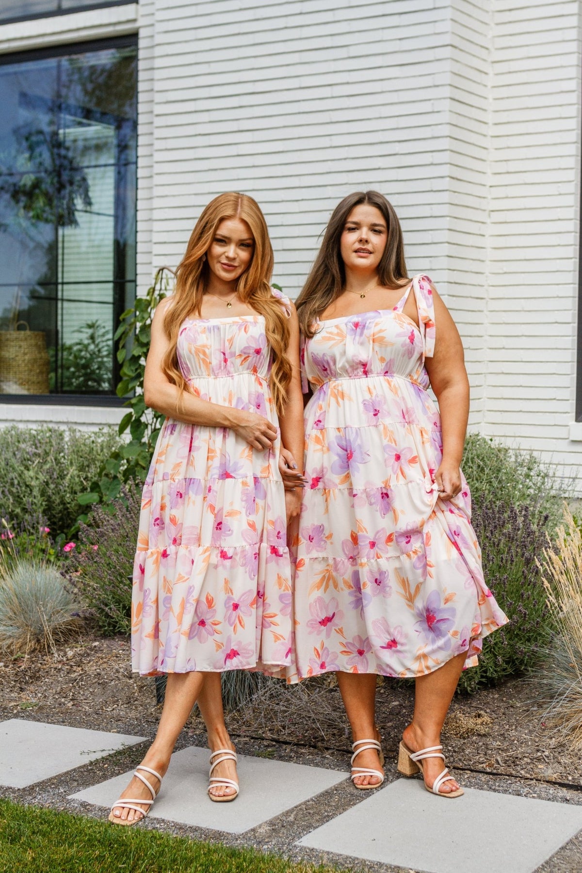 Pastel Petals Floral Midi Dress - Happily Ever Atchison Shop Co.