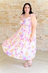 Pastel Petals Floral Midi Dress - Happily Ever Atchison Shop Co.