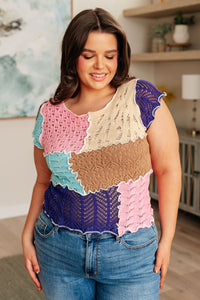 Patch Me Up Patchwork Knit Top - Happily Ever Atchison Shop Co.