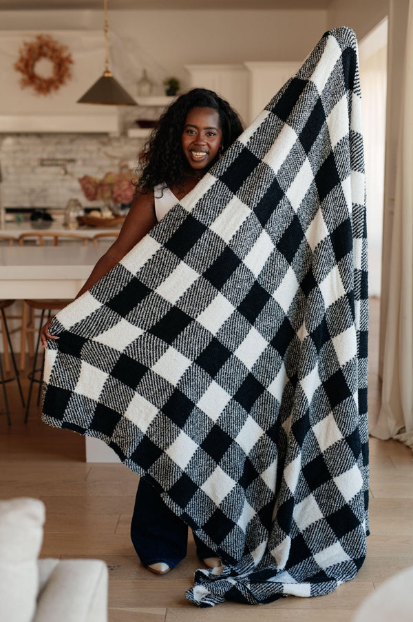 Penny Blanket Single Cuddle Size in Plaid - Happily Ever Atchison Shop Co.