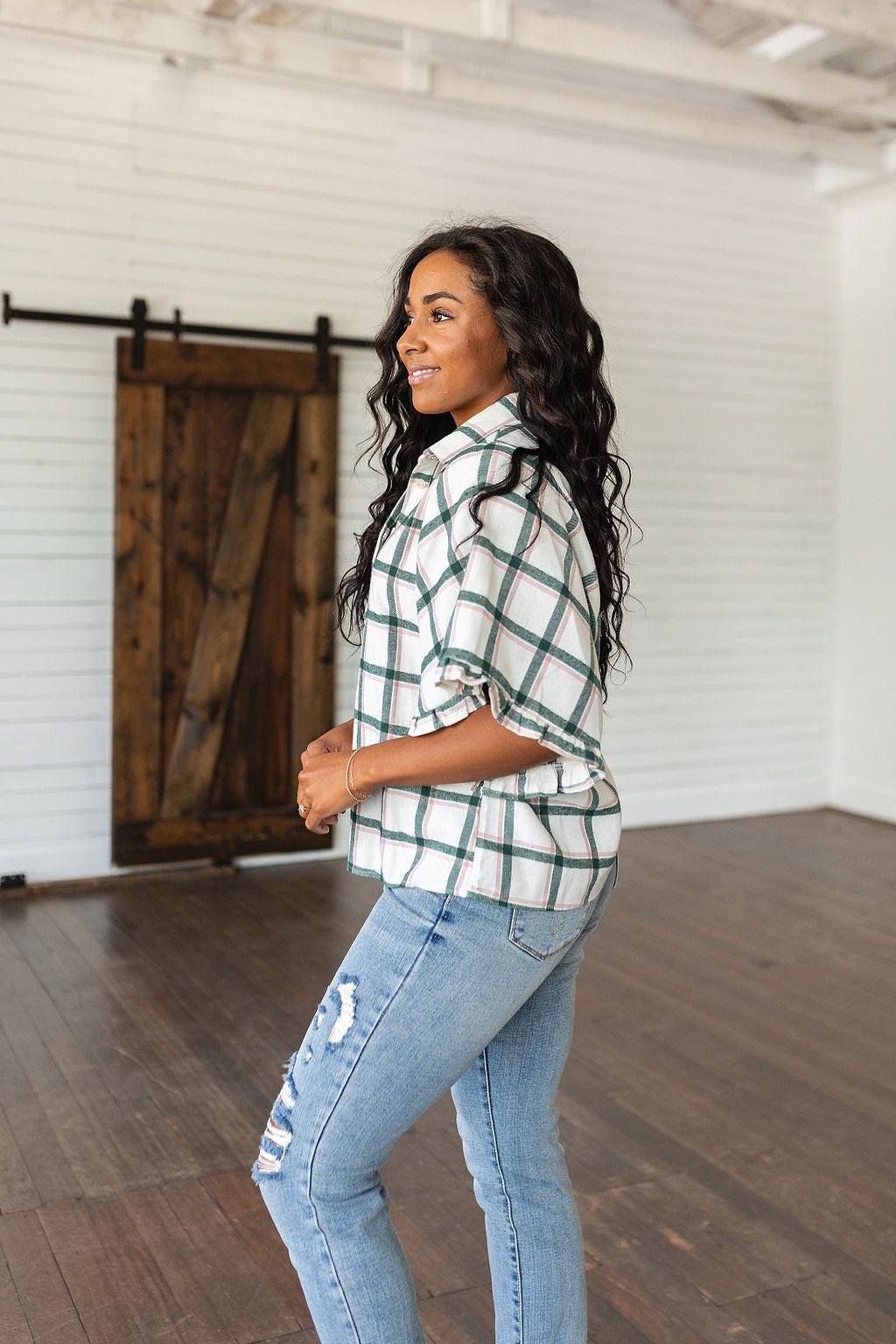 Perfect Picnic Plaid Top - Happily Ever Atchison Shop Co.