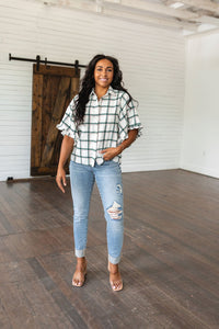 Perfect Picnic Plaid Top - Happily Ever Atchison Shop Co.