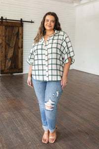 Perfect Picnic Plaid Top - Happily Ever Atchison Shop Co.