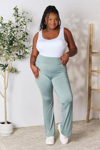 Heimish Full Size Wide Waistband Sports Pants - 1985 the VAULT Boutique