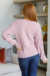 Plush Feelings V - Neck Sweater - Happily Ever Atchison Shop Co.