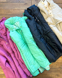 PREORDER: Peyton Puffer Jacket In Four Colors - Happily Ever Atchison Shop Co.