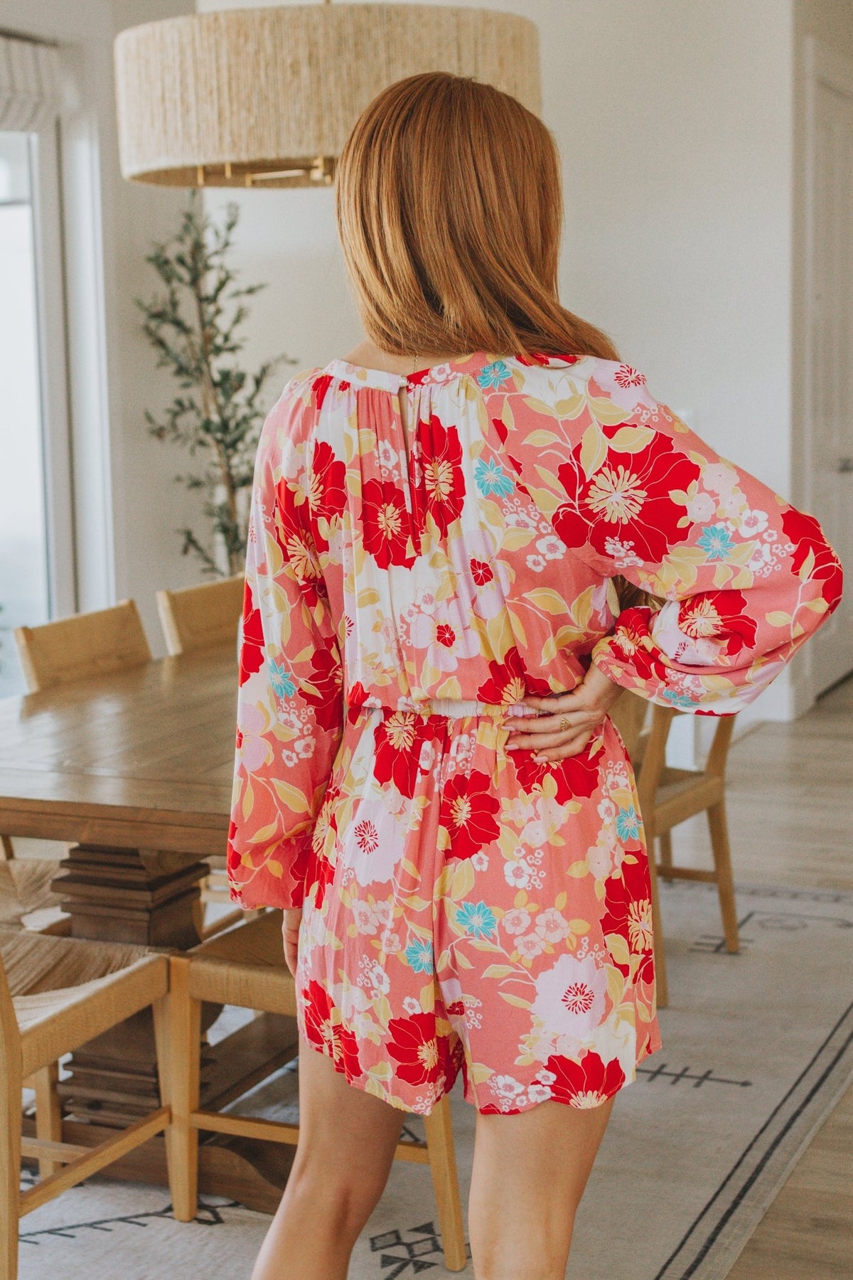 Rare Beauty Floral Romper - Happily Ever Atchison Shop Co.