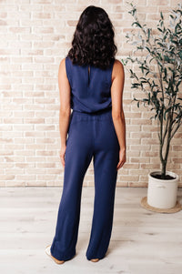 Rest Day Straight Leg Jumpsuit - Happily Ever Atchison Shop Co.