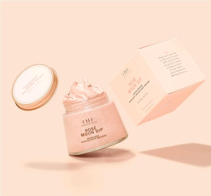 FHF Rosé Moon Dip
Iridescent Ageless Body Mousse