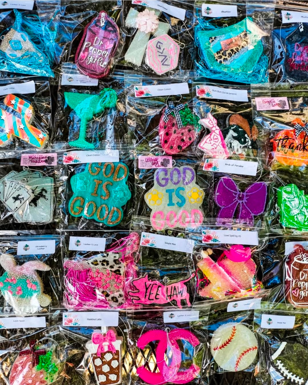 Assorted Car Freshies Pack of 5