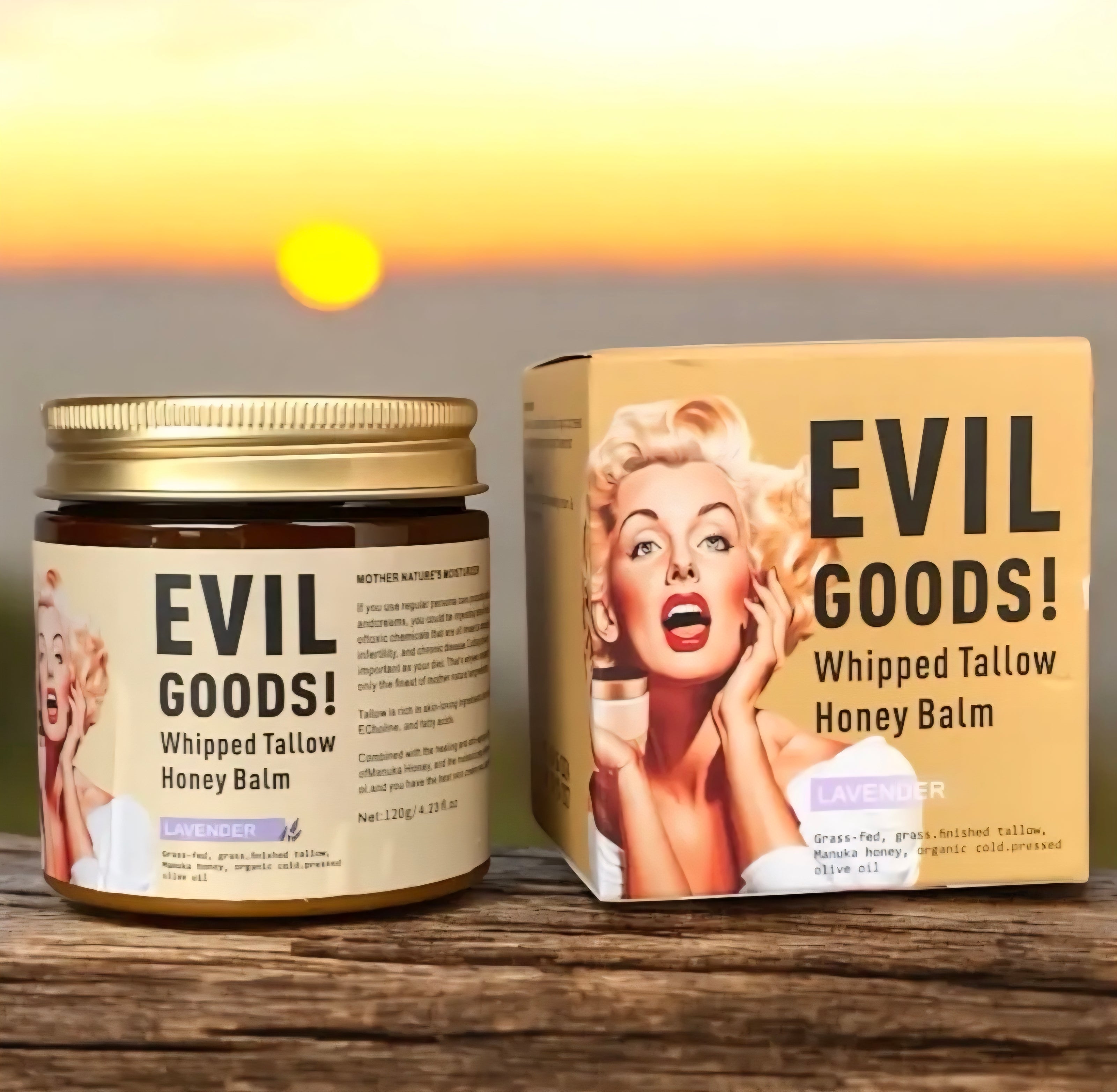 Evil Goods Whipped Tallow & Manuka Honey Moisturizer: Pre-Order: Ships Nov 15th