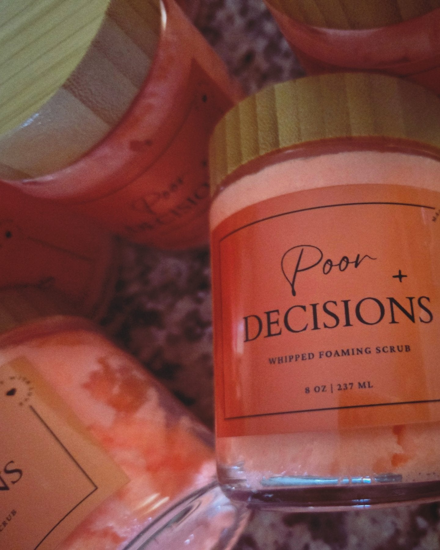 Poor Decisions Whipped Foaming Scrub