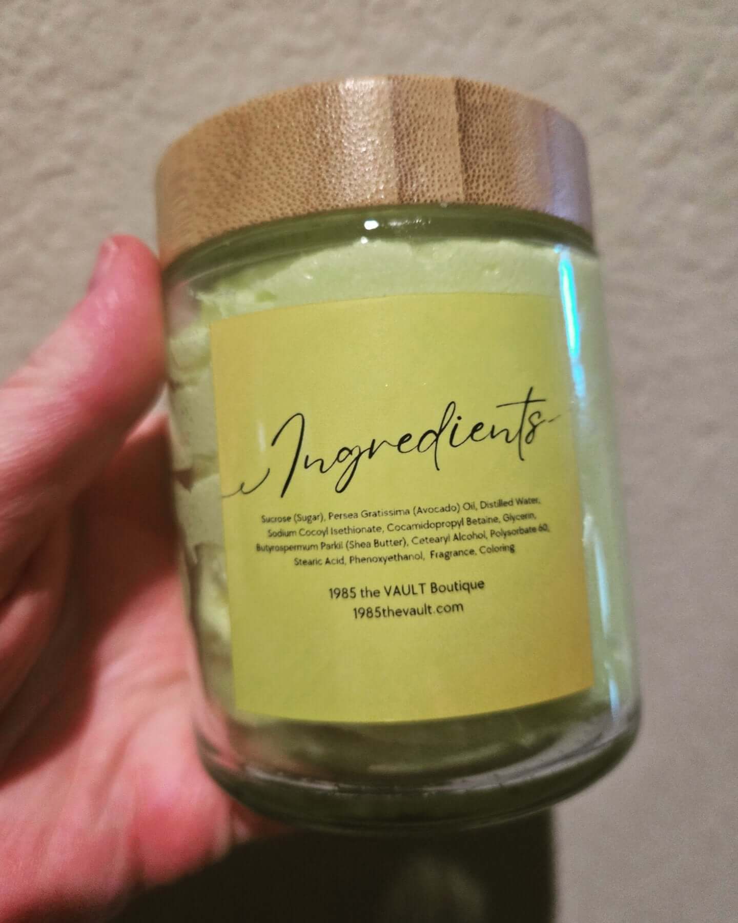 Golden Crown Whipped Foaming Scrub