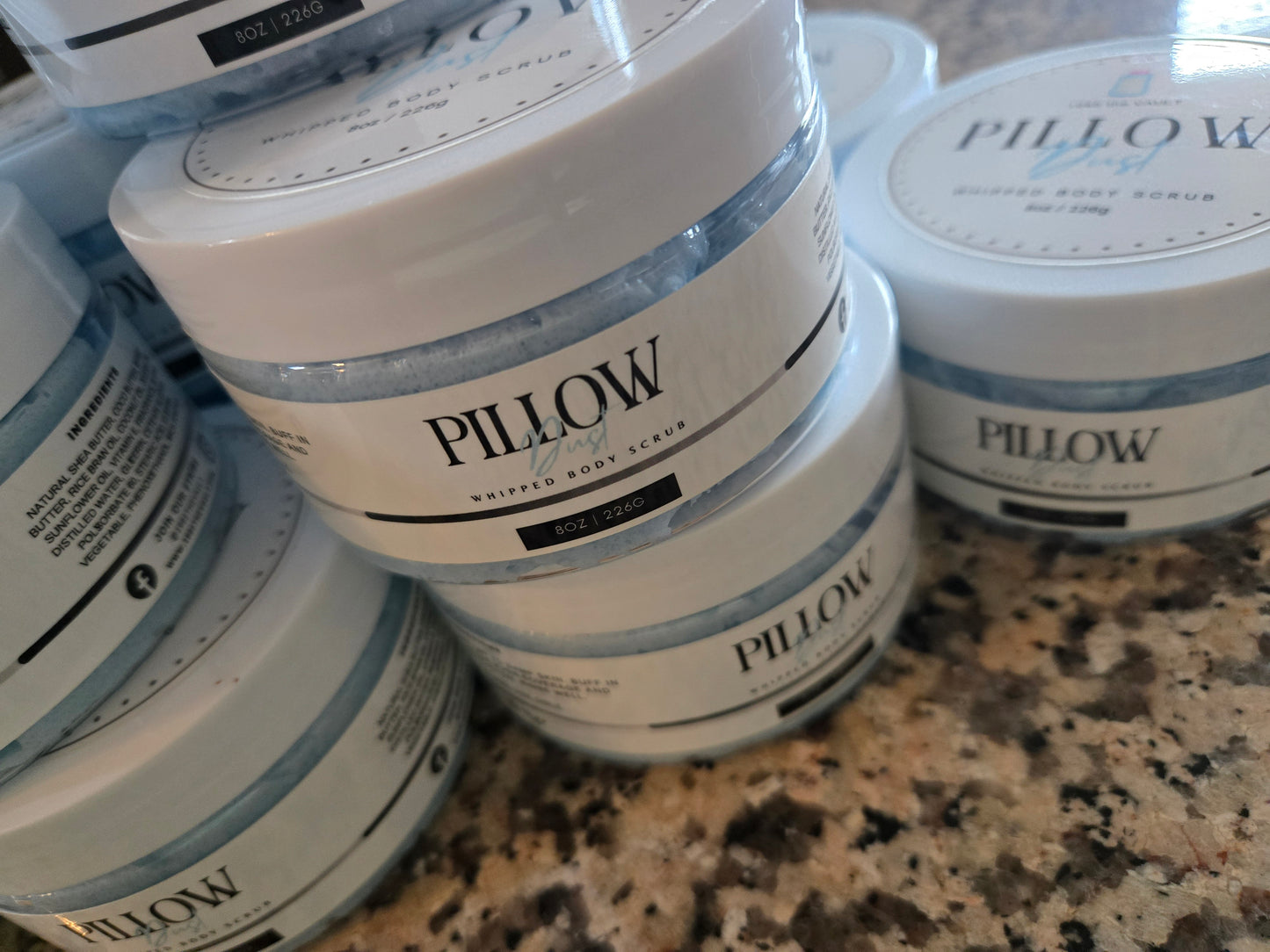 Pillow Dust – 8oz Whipped Body Scrub