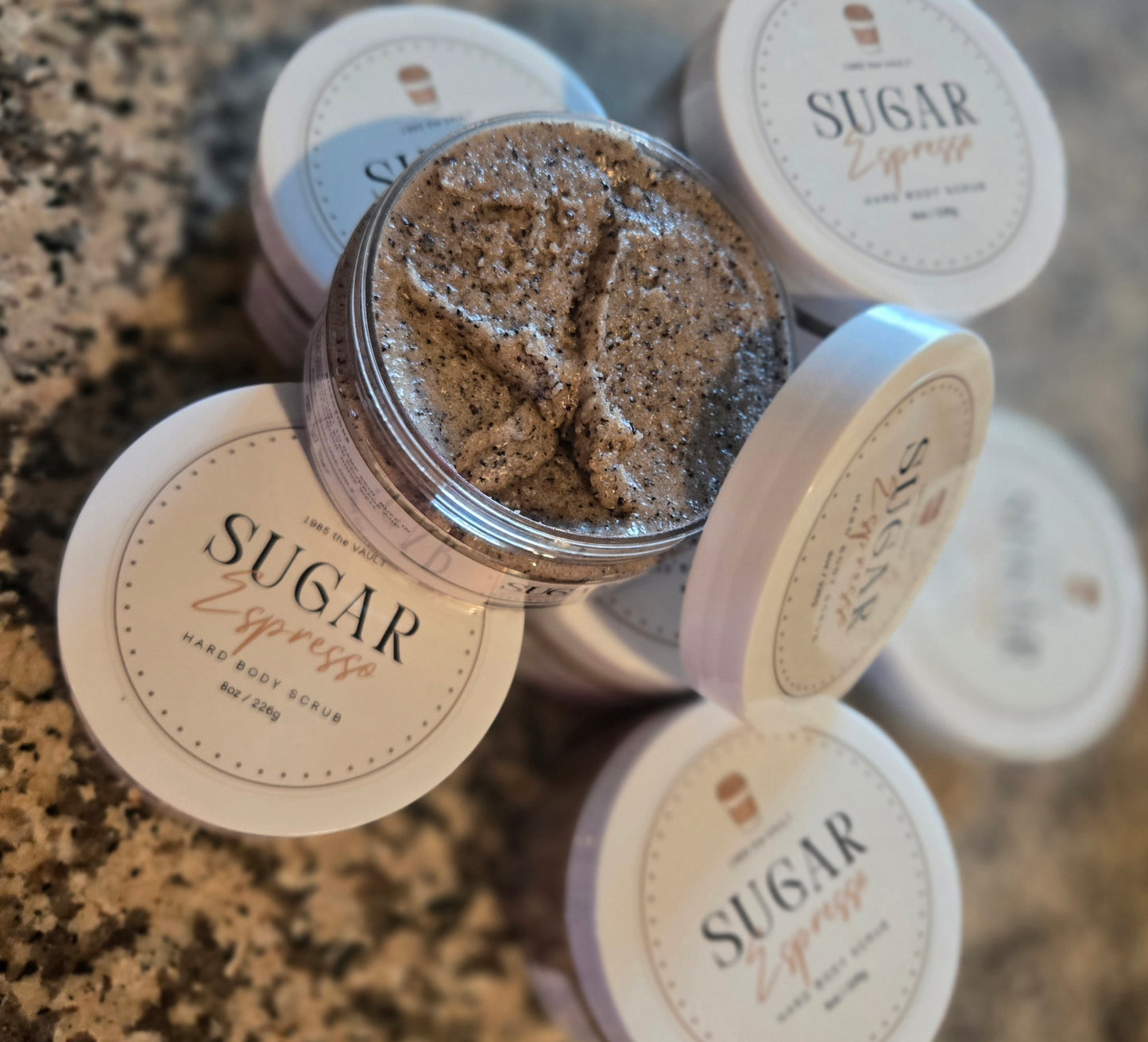Sugar Espresso – 8oz Hard Body Scrub