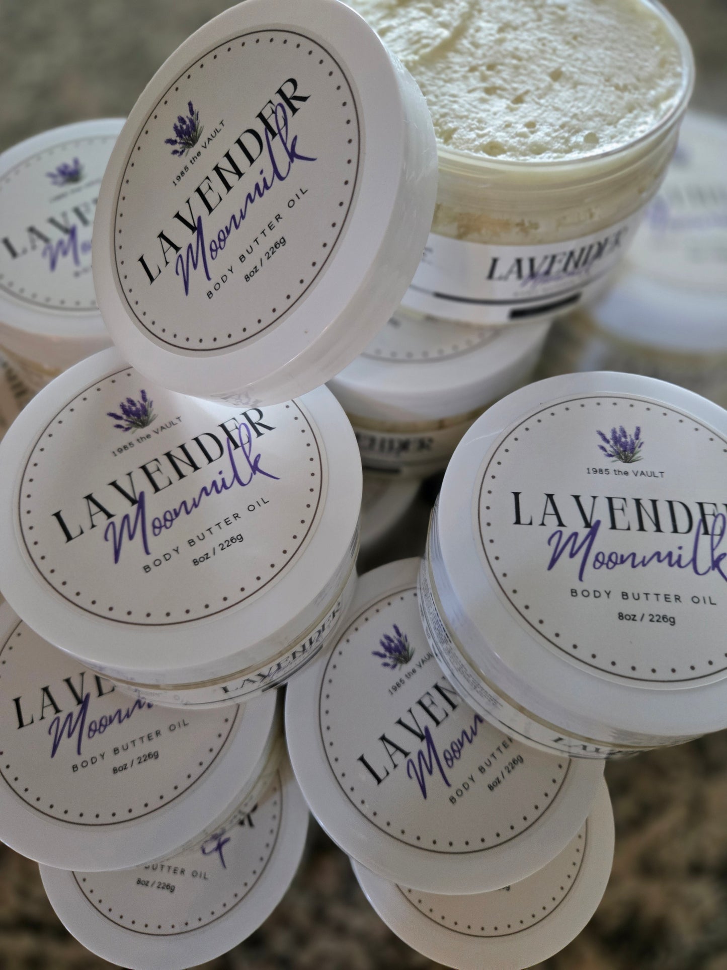 Lavender Moonmilk – 8oz Body Butter Oil