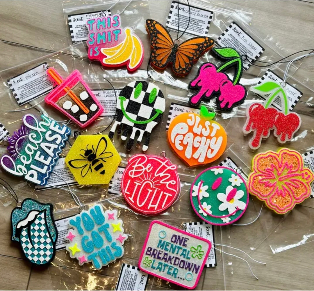 Assorted Car Freshies Pack of 5