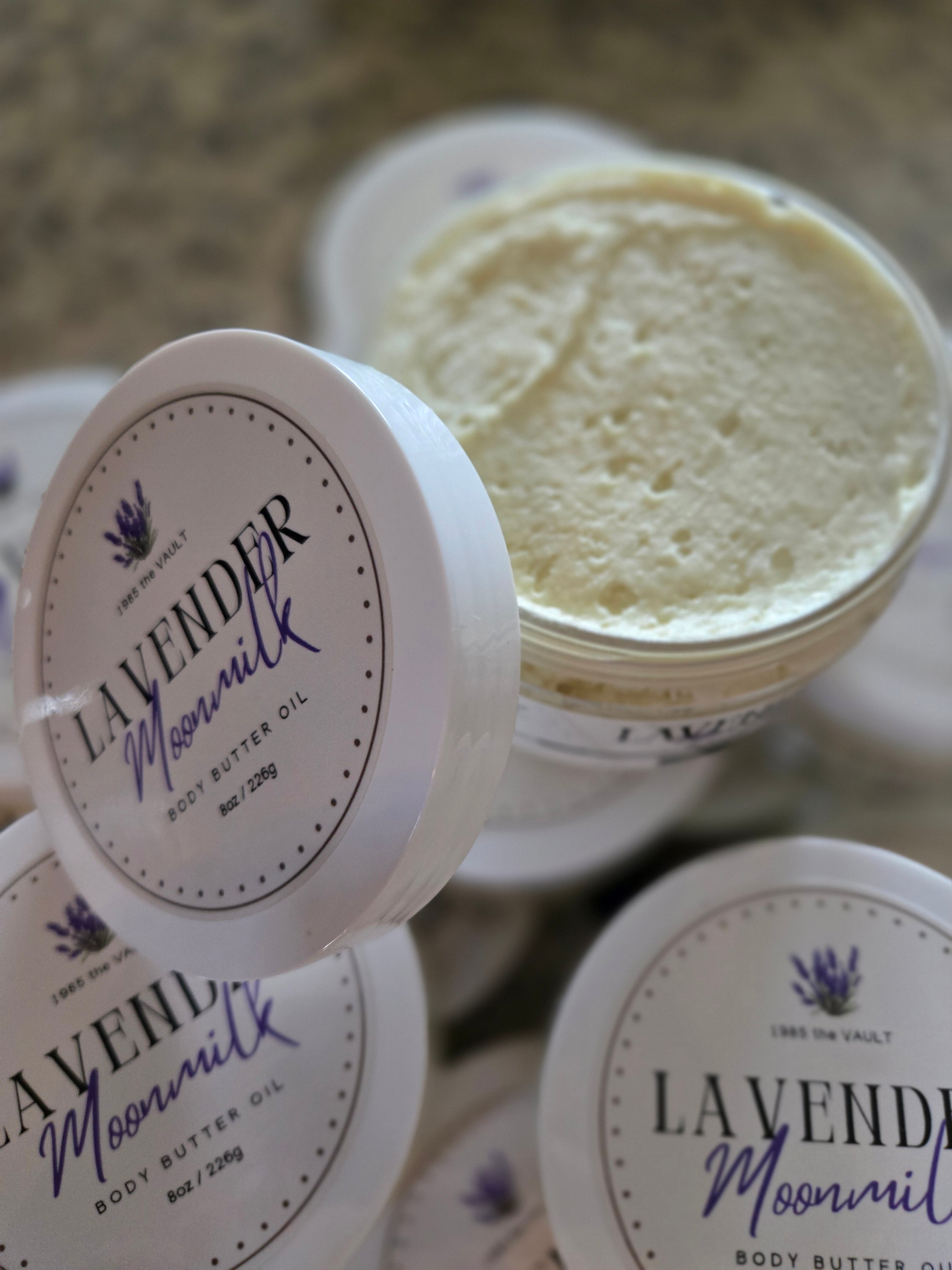 Lavender Moonmilk – 8oz Body Butter Oil