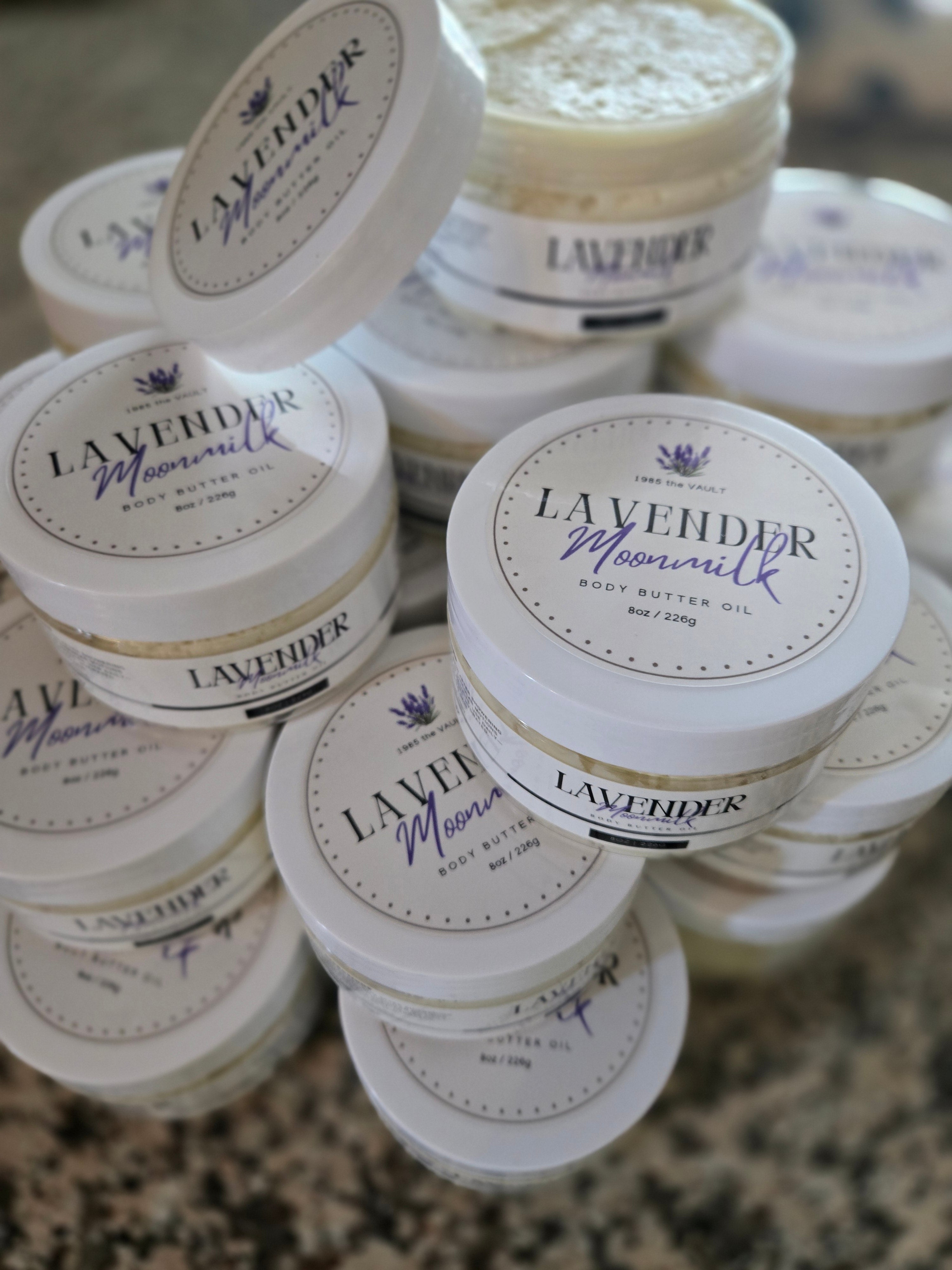 Lavender Moonmilk – 8oz Body Butter Oil
