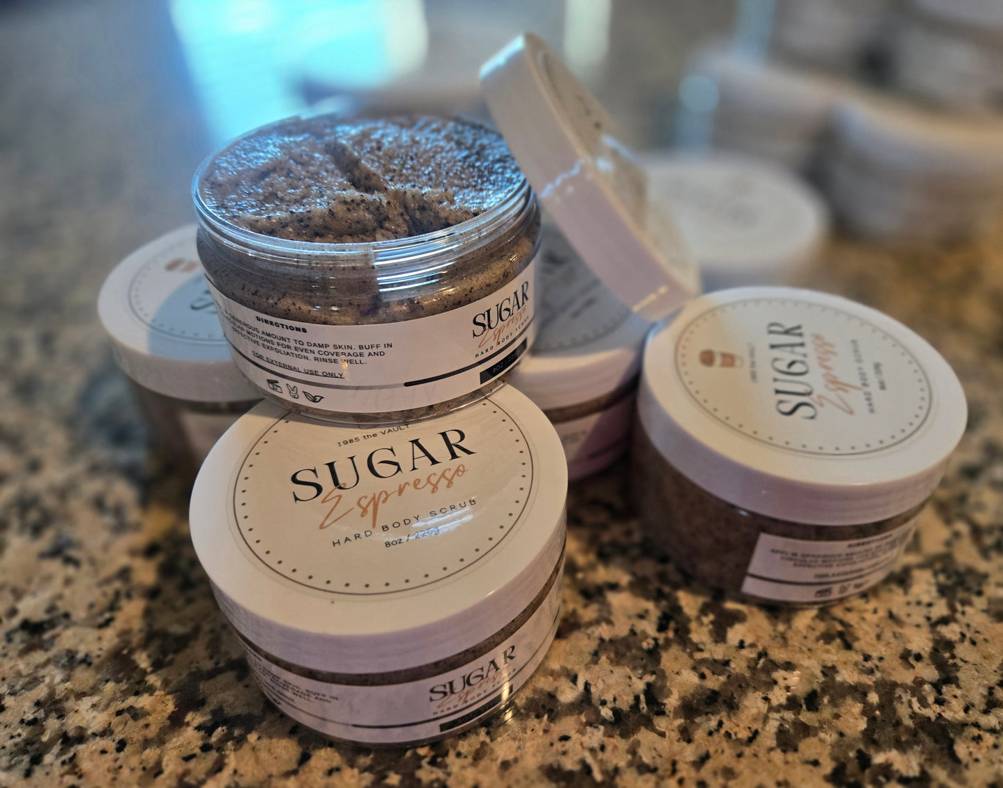 Sugar Espresso – 8oz Hard Body Scrub
