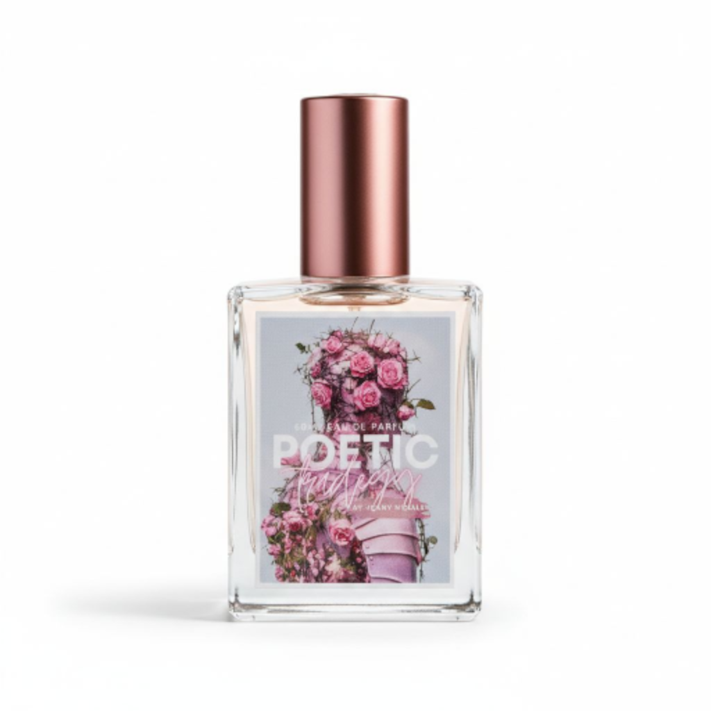 Poetic Tragedy 60ml Eau de Parfum by Jenny Noelle | Inspired by Rose Garden by Tom Ford & Bal D’Afrique