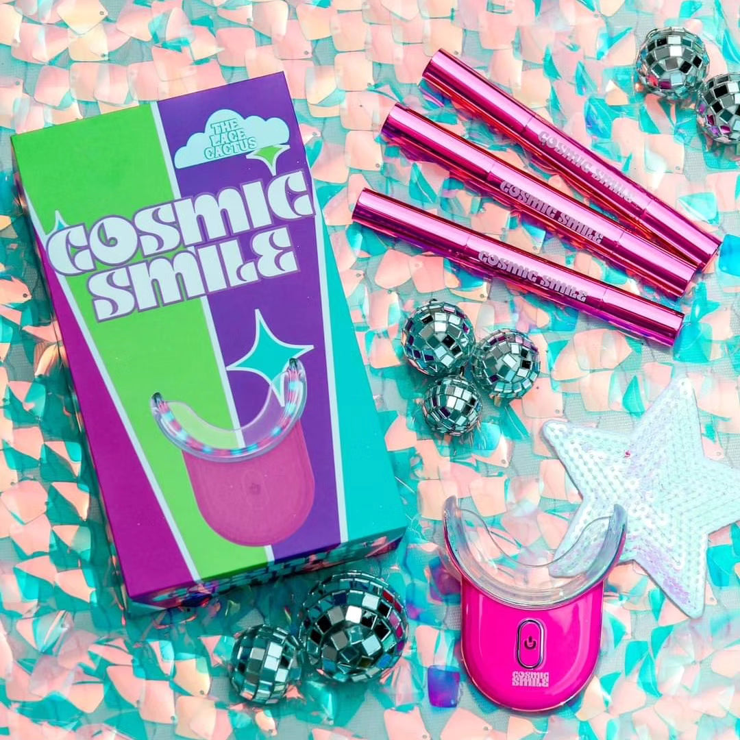 INTERSTELLAR HOT PINK COSMIC SMILE TEETH WHITENING WIRELESS KIT - 1985 THE VAULT