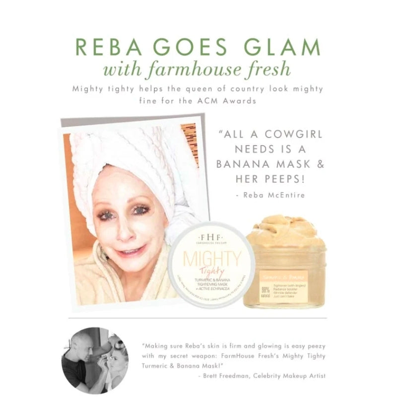 FHF Mighty Tighty
Turmeric & Banana Tightening Mask