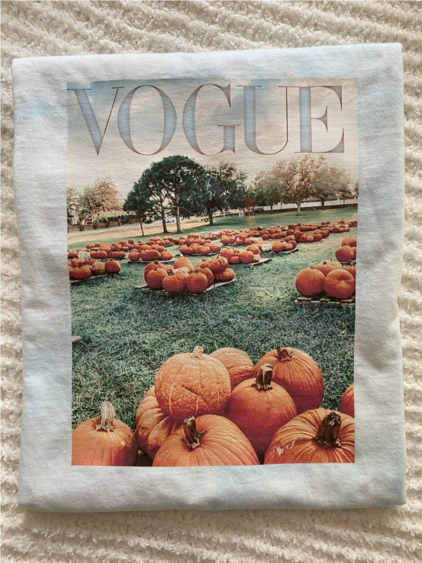 Pumpkin Patch Vogue Cover - 1985 THE VAULT