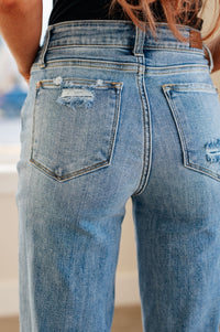 Rose High Rise 90's Straight Jeans in Light Wash - Happily Ever Atchison Shop Co.