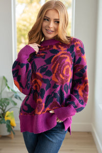 Rosie Posey Floral Sweater - Happily Ever Atchison Shop Co.