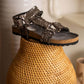 River Dance Woven Sandal in Pewter