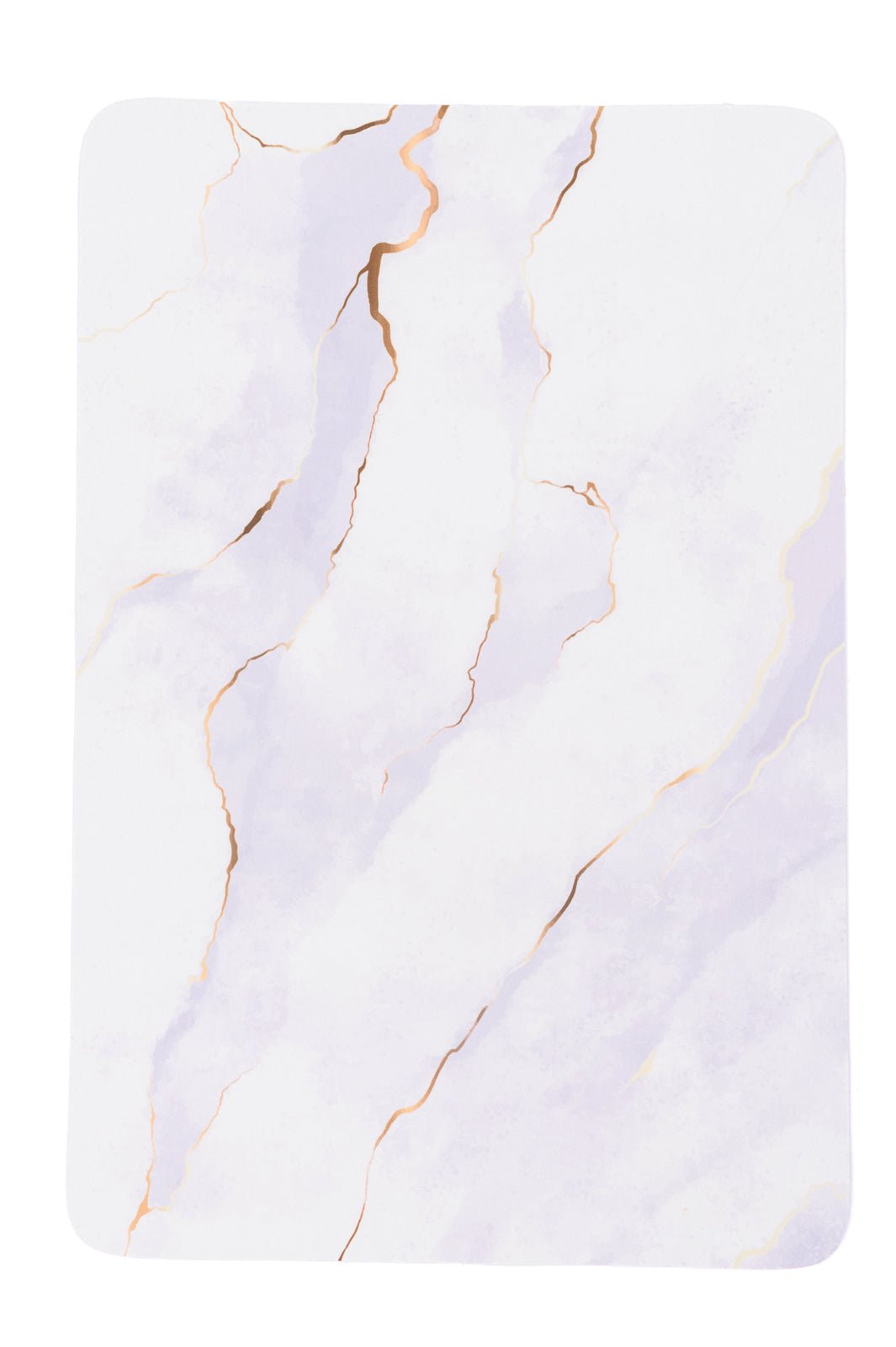 Say No More Luxury desk pad in White Marble - Happily Ever Atchison Shop Co.