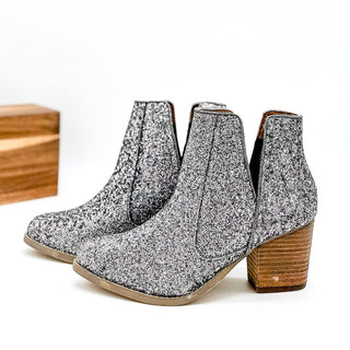 Fiera Booties in Pewter - 1985 the VAULT Boutique