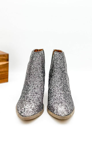 Fiera Booties in Pewter - 1985 the VAULT Boutique