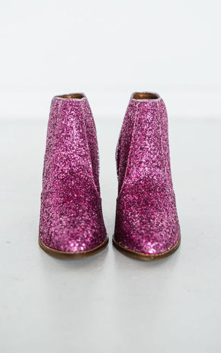 Fiera Booties in Pink - 1985 the VAULT Boutique