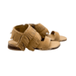 Fringe Star Sandal in Tan - 1985 the VAULT Boutique